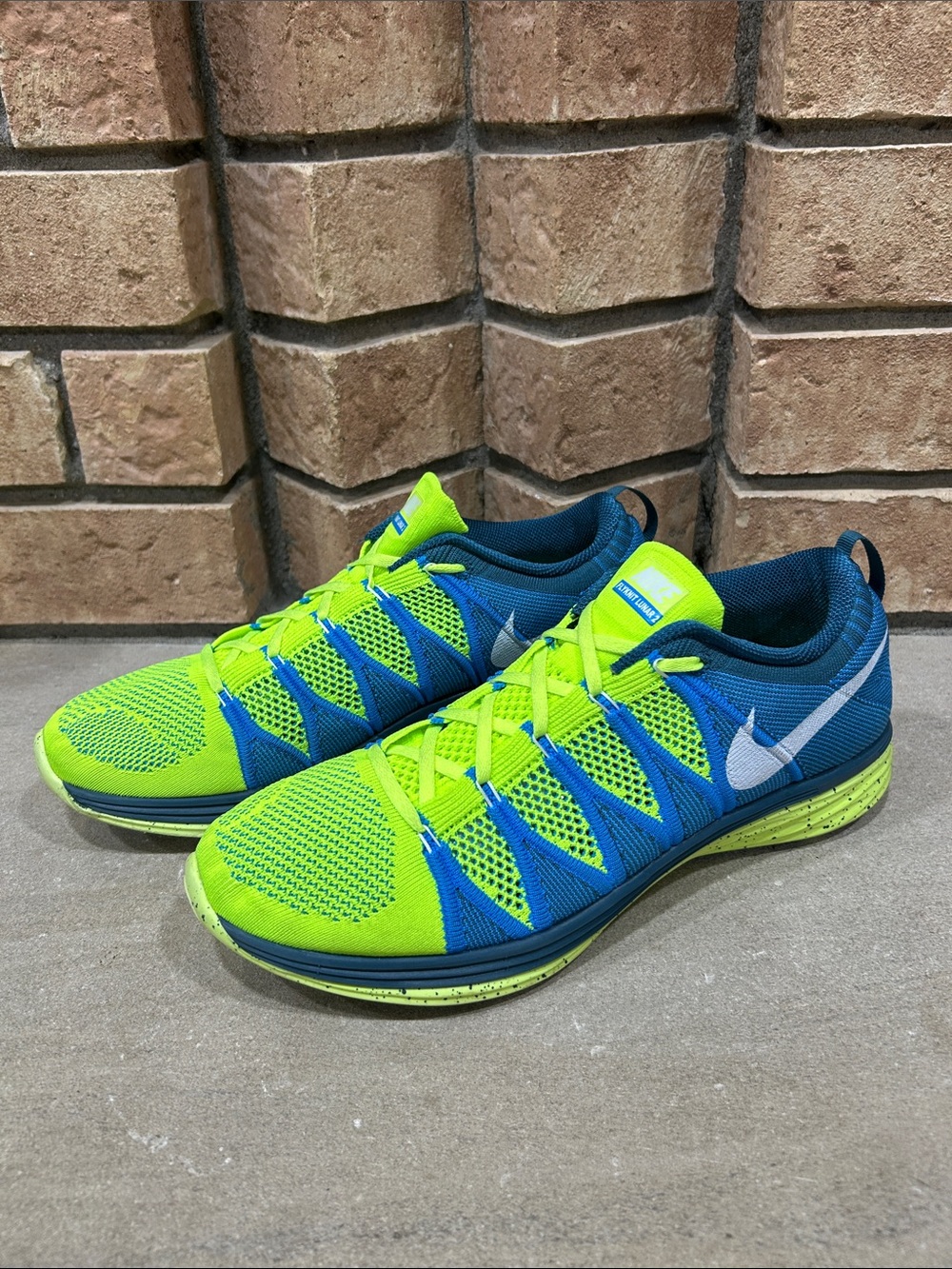 Nike FlyKnit Lunar 2 Running Shoes Men's Size US 11 620465-714